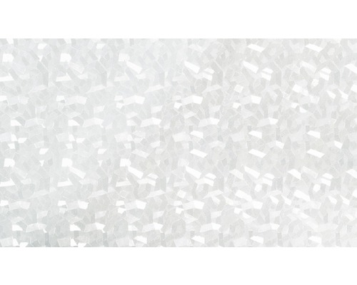 d-c-fix® Static Glasdekorfolie statisch haftend Karo 3D 67,5x150 cm Nahaufnahme einer transparenten, geometrischen Folie