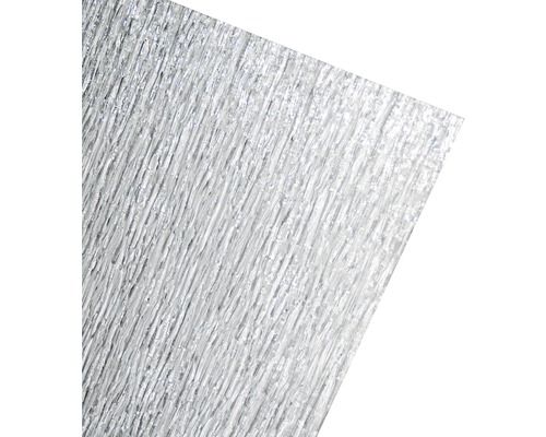 Polystyrolplatte 5x1000x1000 mm Baumrinde-grob klar Detailansicht einer Dämmplatte