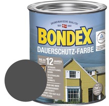 BONDEX Holzfarbe-Dauerschutzfarbe RAL 7016 anthrazit 750 ml