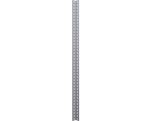 Vario Winkelprofil Schulte Schraubsystem 100 x 4 x 4 cm küppergrau Gelochte Profilschiene
