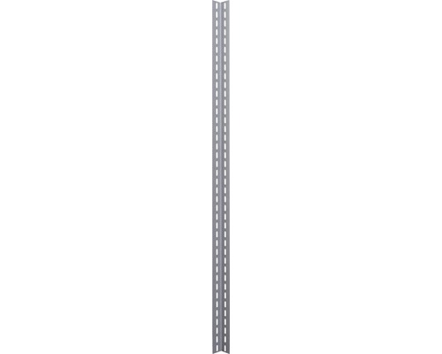 Vario Winkelprofil Schulte Schraubsystem 100 x 3,5 x 3,5 cm küppergrau Edelstahl-Lochblech