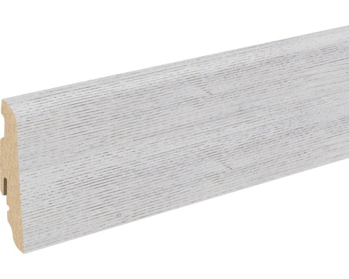 SKANDOR Sockelleiste Villefort Pinie FU060L 19 x 58 x 2400 mm Sockelleiste mit Holzstruktur