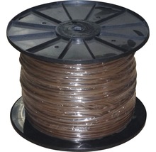 Kabelrolle mit braunem Kabel