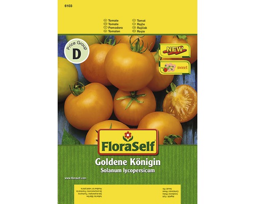 Tomate 'Goldene Königin' FloraSelf samenfestes Saatgut Gemüsesamen