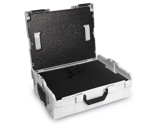 Offener Werkzeugkoffer mit Schaumstoffeinlage