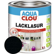 Clou Lack-Lasur Combi Aqua L17 schwarz 375 ml-thumb-0