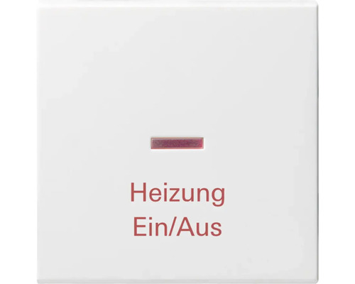 Gira 067803 Wippe mit Aufdruck Heizung Ein/Aus mit Kontrollfenster Standard 55/Event/Event Opak reinweiß glänzend Gira 067803 Wippe mit Aufdruck Heizung Ein/Aus mit Kontrollfenster Standard 55/Event/Event Opak reinweiß glänzend