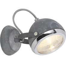 Wandleuchte aus Metall mit flexiblem Arm zur Wandmontage