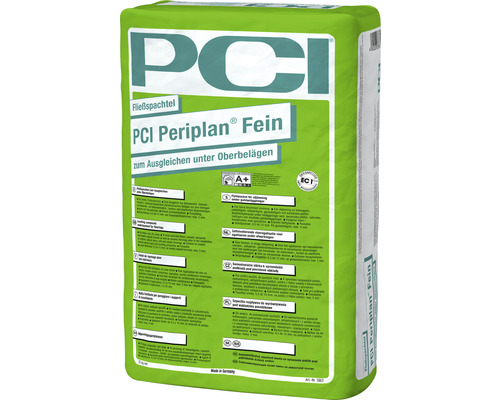 PCI Periplan® Fein Fliessspachtel zum Ausgleichen unter Oberbelägen 25 kg