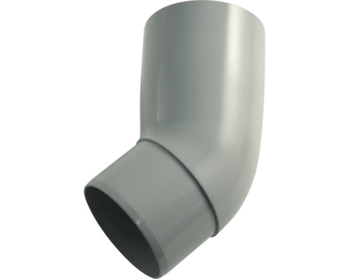 Marley Fallrohrbogen Kunststoff rund 45 Grad Fenstergrau RAL 7040 NW 75 mm Marley Fallrohrbogen Kunststoff rund 45 Grad Fenstergrau RAL 7040 NW 75 mm