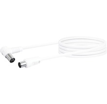 Koaxialkabel mit Winkelstecker