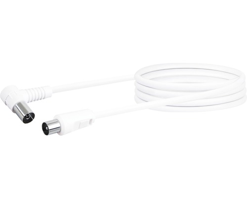 Koaxialkabel mit Winkelstecker