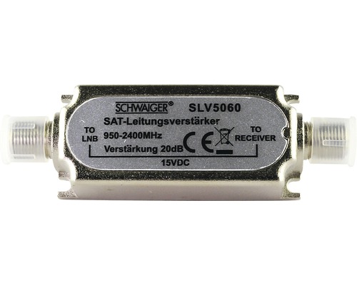 SAT-ZF Leitungsverstärker 20 dB Schwaiger SLV5060531