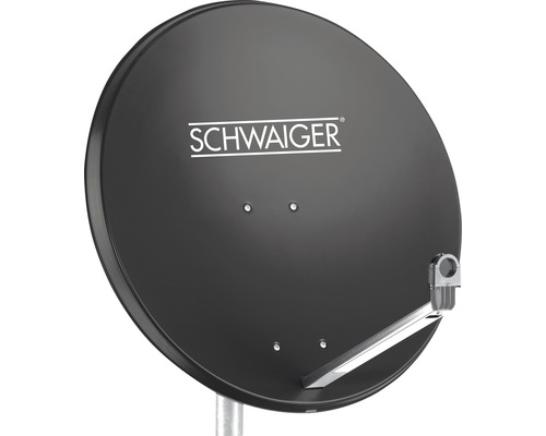 Alu SAT-Spiegel Ø 75 cm anthrazit Schwaiger SPI998.1