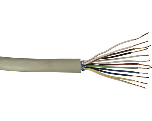 Telefonleitung JY(ST)Y 6x2x0,6 mm 20 m grau Telefonkabel mit mehreren Adern