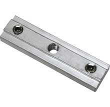Aluminium-Profilverbinder mit drei Bohrungen