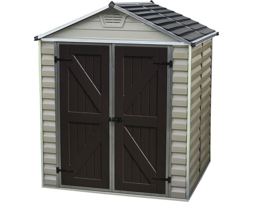 Gartenschuppen mit Doppeltür und Satteldach