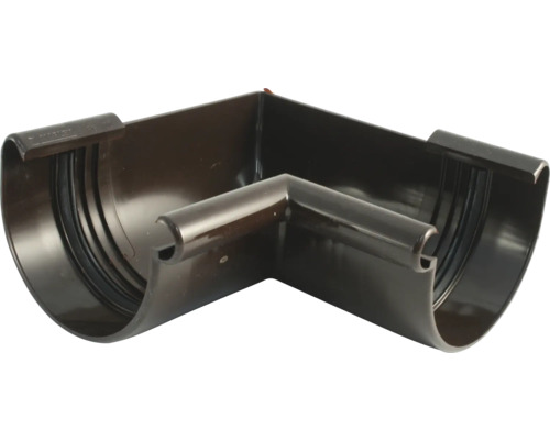 Marley Innenecke Kunststoff halbrund 90° Schokoladenbraun RAL 8017 NW 150 mm Marley Innenecke Kunststoff halbrund 90° Schokoladenbraun RAL 8017 NW 150 mm