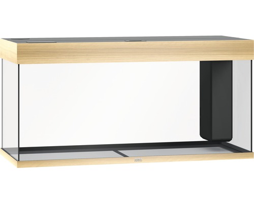 Leeres Aquarium mit Holzrahmen