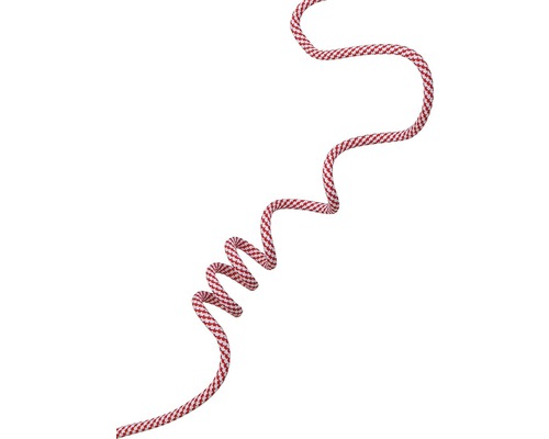 Textilkabel formfähig T03VVT-F 2x0,75 + CU rot/zebra 1,5 m