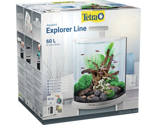 Tetra AquaArt Explorer Line Aquarium Komplettset 60 Liter