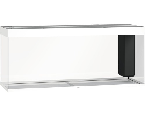 Weißes Aquarium mit integriertem Filtersystem