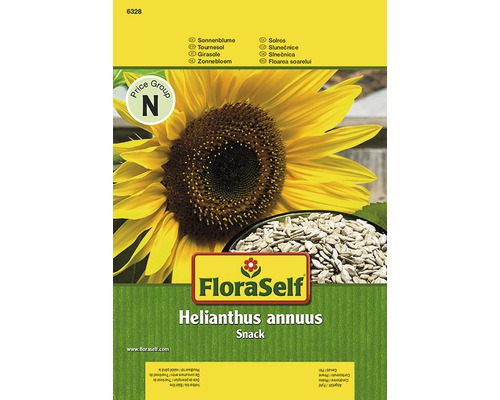 Sonnenblume 'Snack' FloraSelf samenfestes Saatgut | HORNBACH