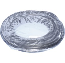 Eine Rolle Bremsleitung im transparenten Kunststoff verpackt.