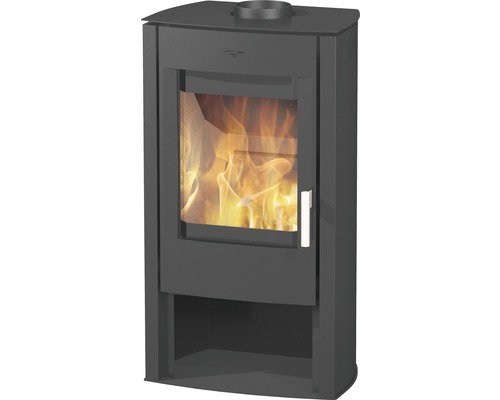 Kaminofen Fireplace Tuvalu Korpus schwarz Verkleidung Stahl 6 kW-0