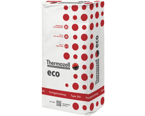 Thermozell eco 250 Fertigmischung Sack = 80 l