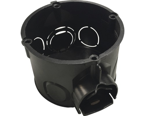 Installationsdose aus Kunststoff mit Kabeleinführung