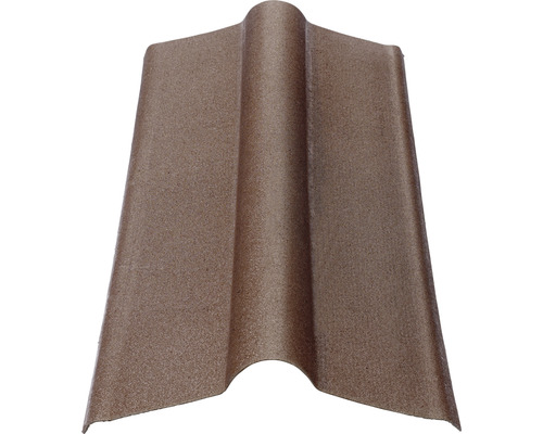 Onduline® Firsthaube intensiv braun 1000 mm x 485 mm x 3 mm Firstplast Firstrolle aus Kunststoff