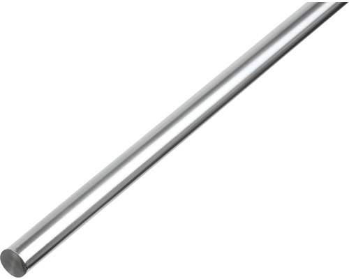 Rundstange Alu Silber eloxiert Ø 6 mm, 2 m Runde Metallstange