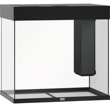 Aquarium JUWEL Lido 120 mit LED-Beleuchtung, Pumpe, Filter, Heizer ohne Unterschrank schwarz