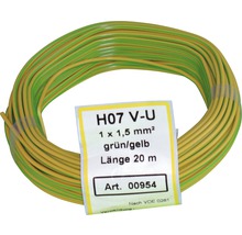 Aderleitung H07 V-U 1G1,5 mm² 20 m grün-gelb-thumb-2