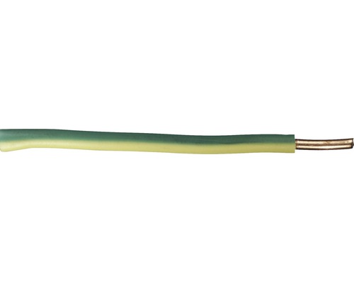 Aderleitung H07 V-U 1G1,5 mm² 20 m grün-gelb
