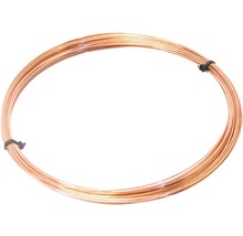 Stahldraht rötlich 1,0 mm 25 m
