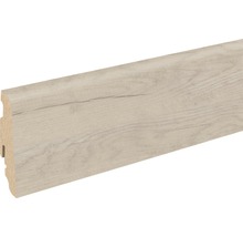 Sockelleiste aus Holzwerkstoff mit Dekor