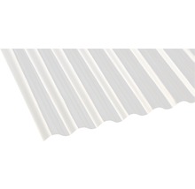 Gutta Polyester Wellplatte Sinus 76/18 natur 2500 x 1000 x 0,8 mm-thumb-0