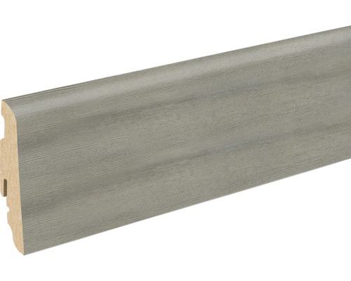 SKANDOR Sockelleiste Toscany Pine Grey FOKI190 FU60L 19 x 58 x 2400 mm Sockelleiste aus Holz