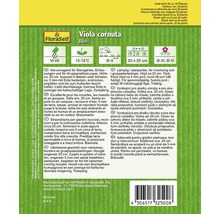 Verpackung Viola cornuta Blue der Marke FloraSelf