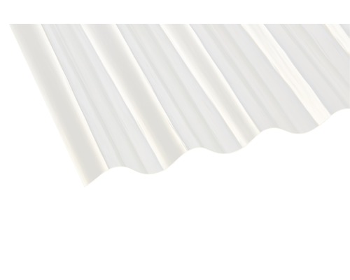 Gutta Polyester Wellplatte Sinus 130/30 natur 1250 x 1000 x 1,4 mm