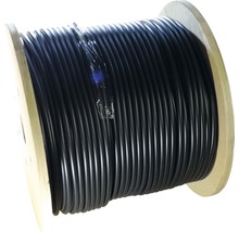 Rolle mit schwarzem Kabel
