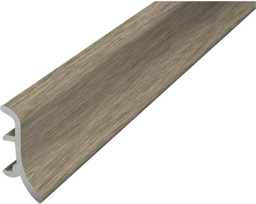Prinz Sockelleiste geschäumt akazie vintage 48 x 2500 mm Sockelleiste in Holzoptik
