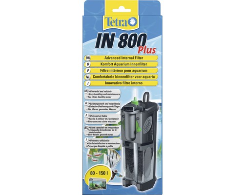 Tetra IN 800 Plus Aquarien Innenfilter für Aquarien von 80 bis 150 Liter