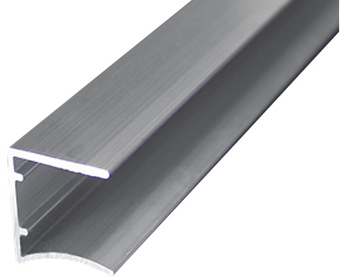 Gutta Alu U-Profil für 16 mm Doppelstegplatten L = 980 mm Aluminiumprofil