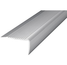 Treppenkantenprofil Alu silber gelocht 45 x 23 x 2700 mm-thumb-0