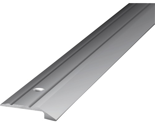 Prinz Abschlussprofil Alu silber gelocht 30 x 1000 mm Aluminium Übergangsprofil mit Befestigungsbohrung