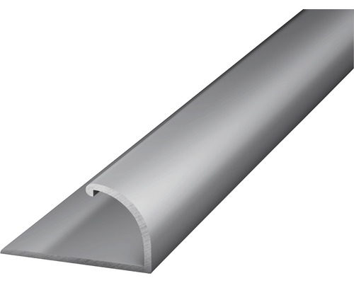 Prinz Abschlussprofil Alu silber gelocht 25 x 1000 mm Sockelleiste aus Aluminium