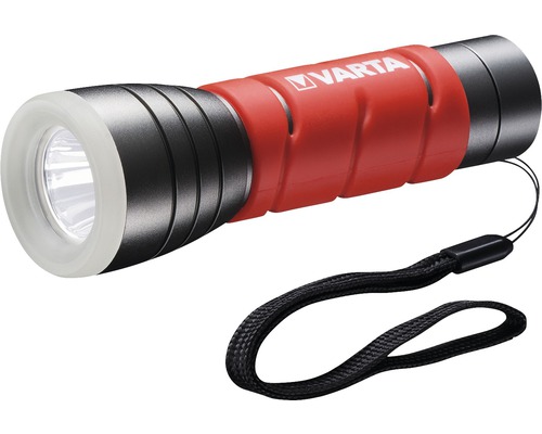 Varta LED Taschenlampe Outdoor Sports Rot/grau | HORNBACH